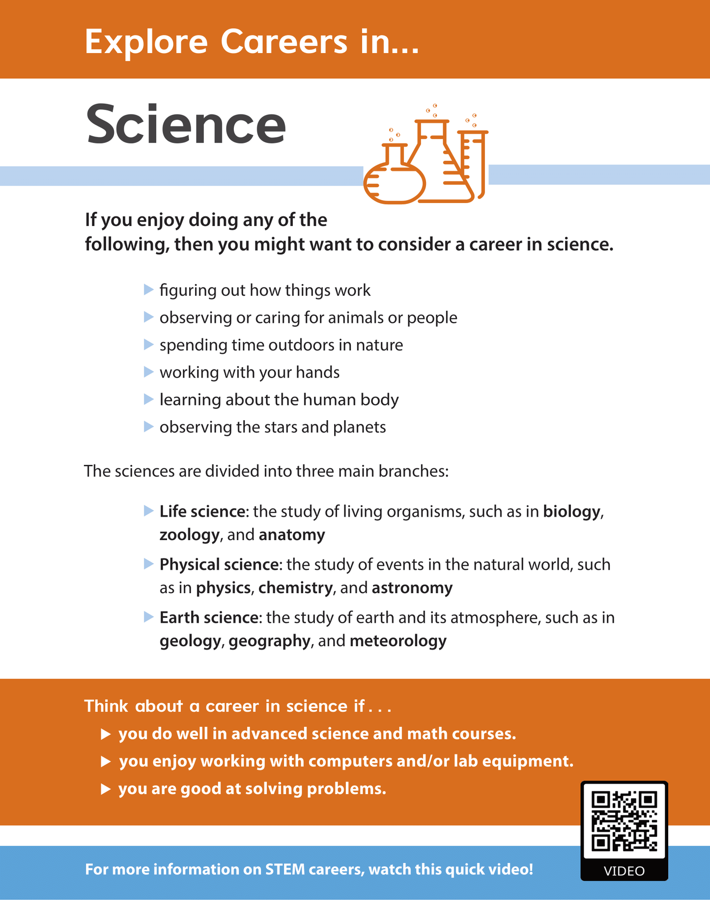 Explore Careers in Science
