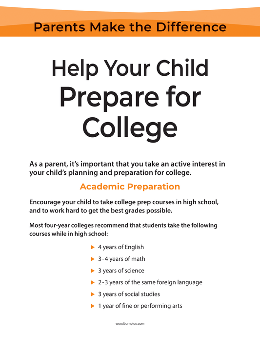 Help Your Child Prepare for College