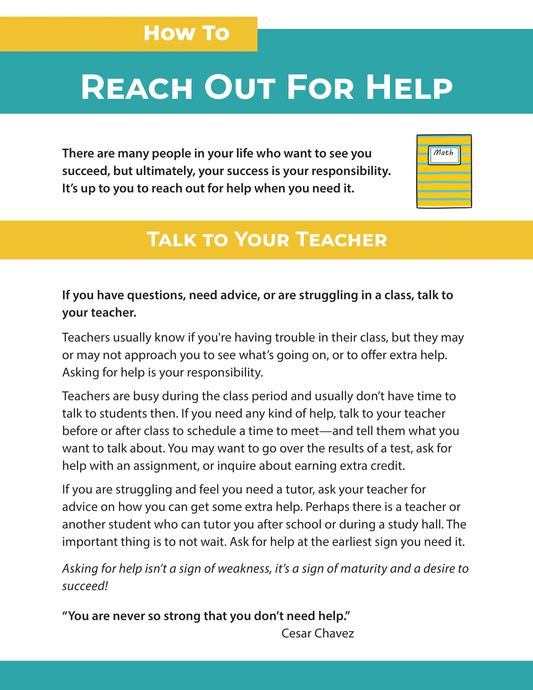 How to Reach Out for Help