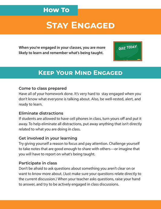 How to Stay Engaged