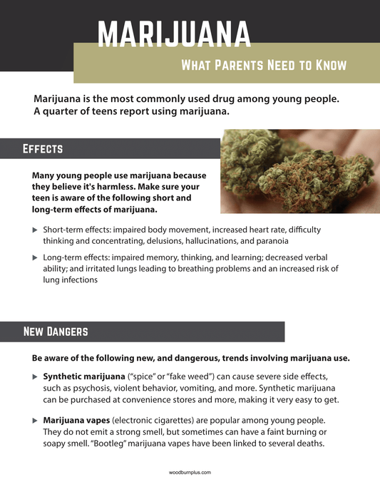 Marijuana - What Parents Need to Know
