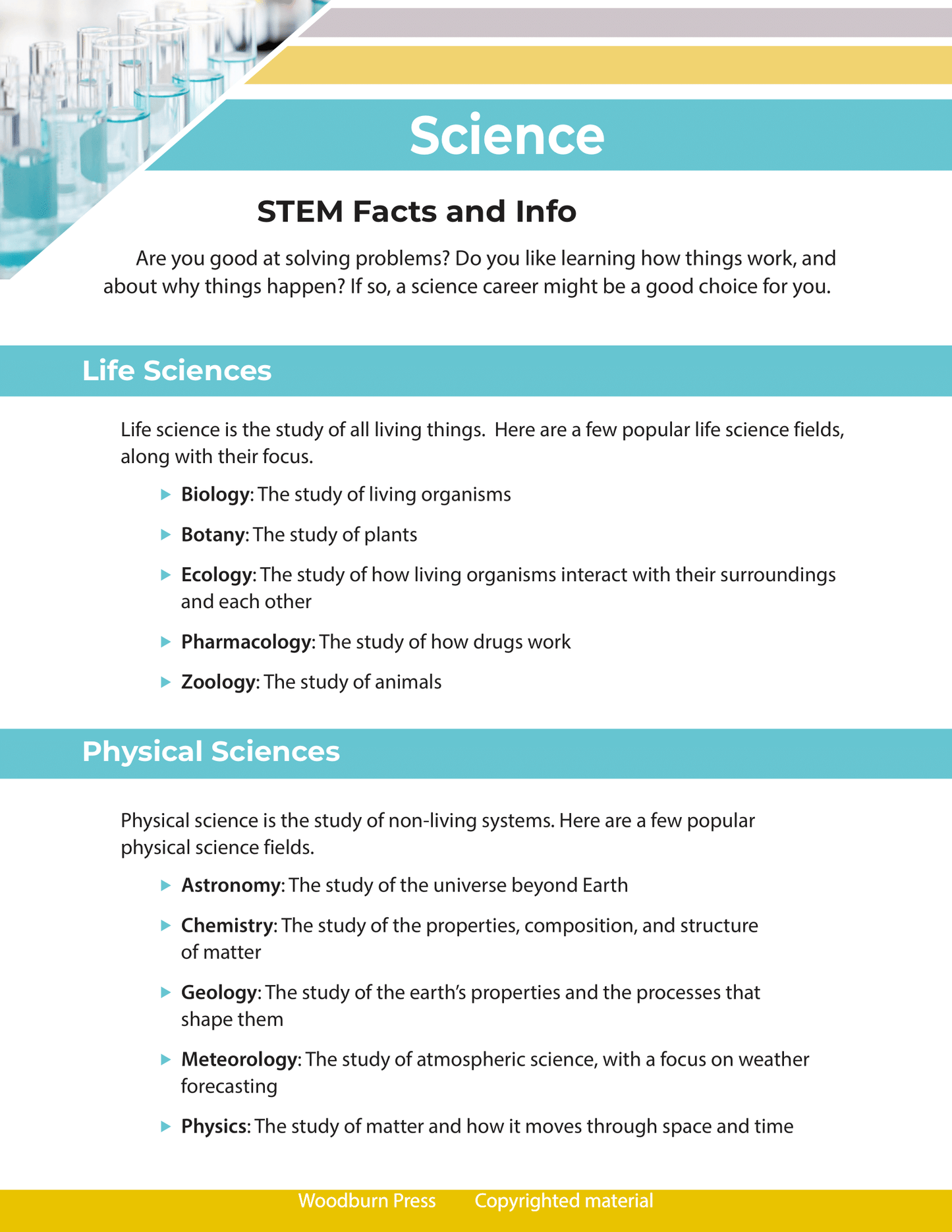 STEM Facts and Info - Science