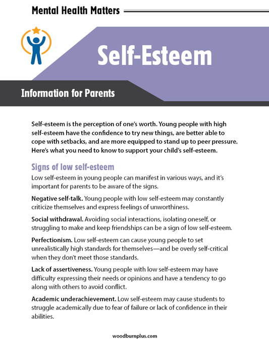 Self-Esteem - Information for Parents