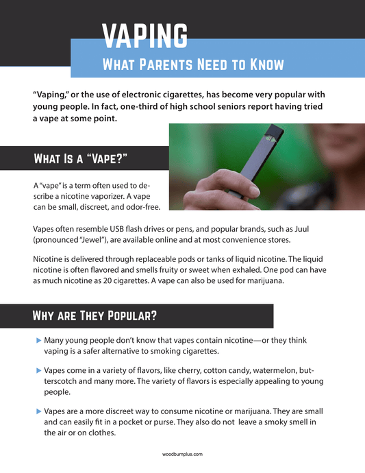 Vaping - What Parents Need to Know