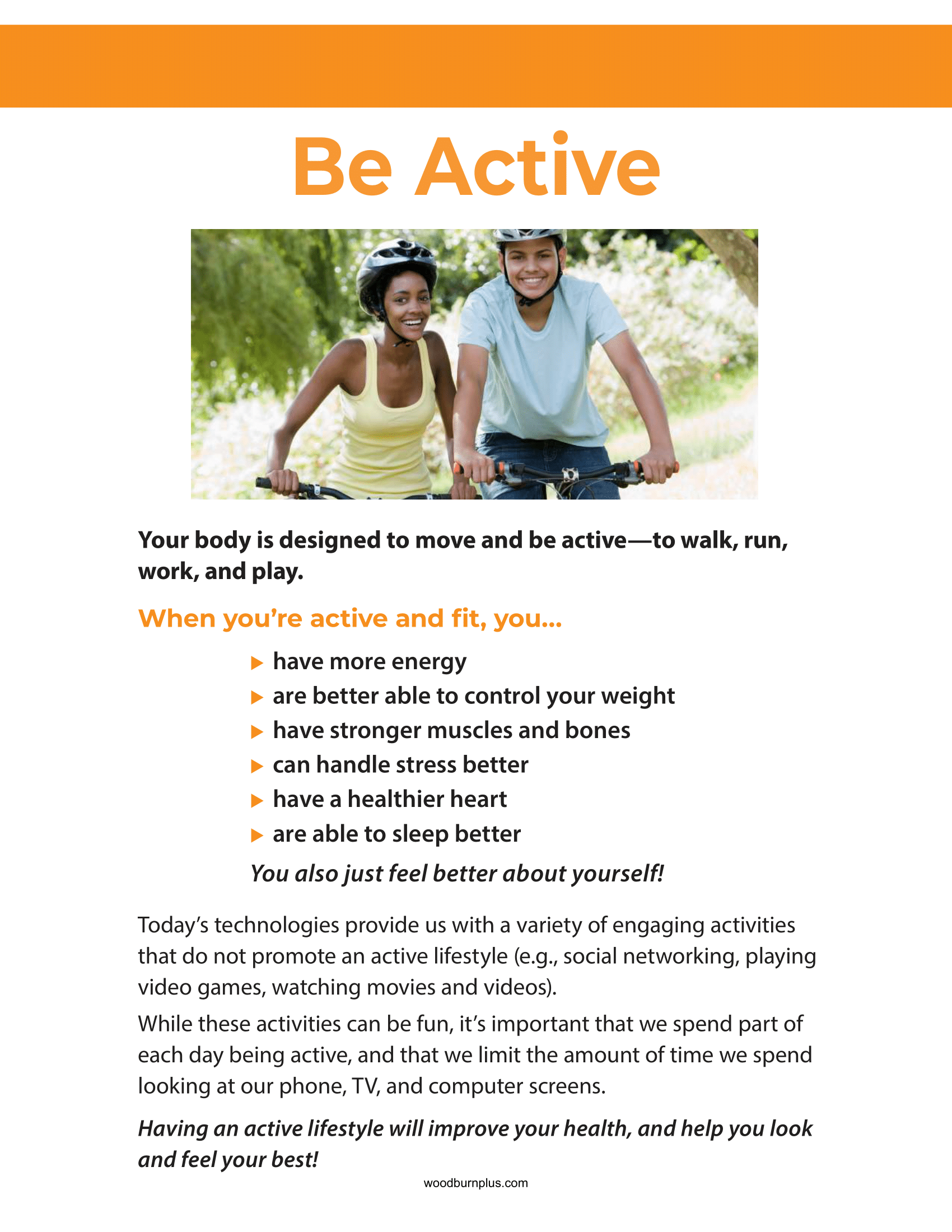 Be Active