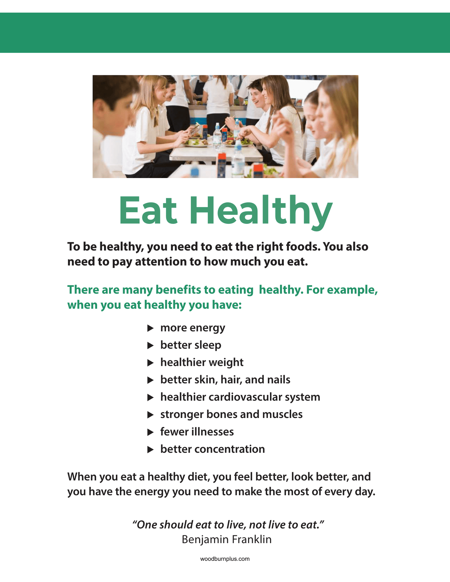 Eat Healthy