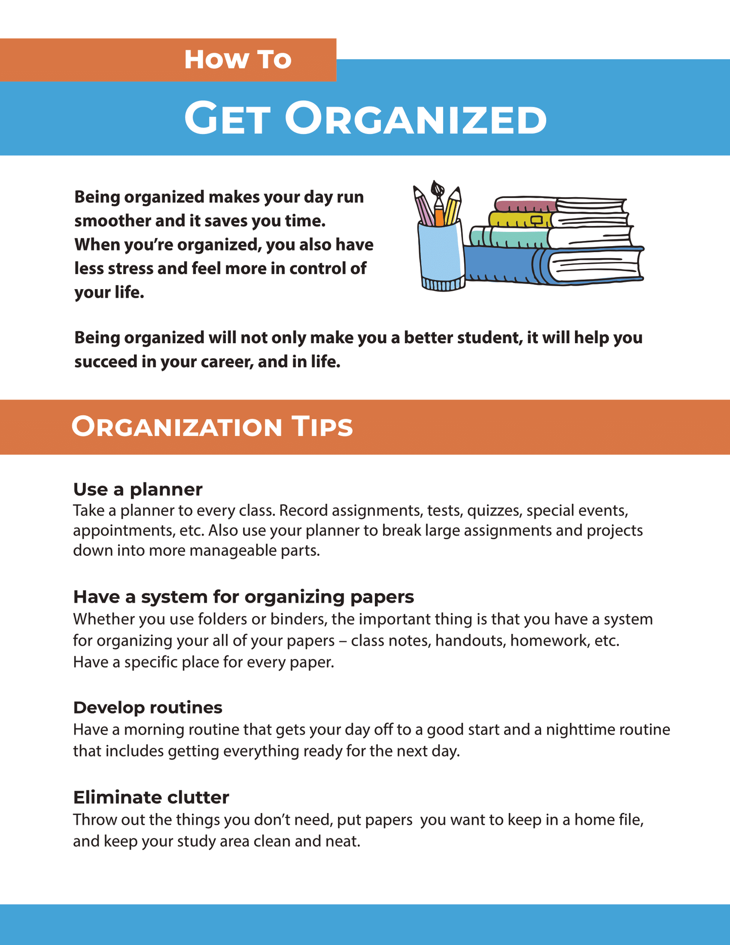 How to Get Organized