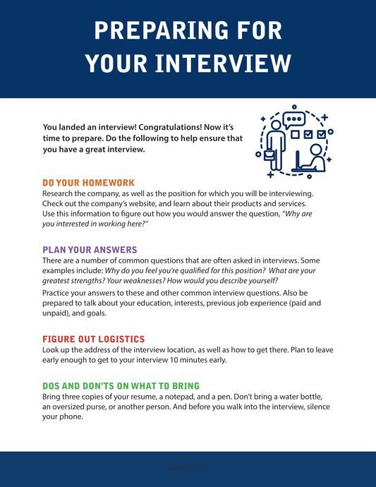 Preparing for Your Interview